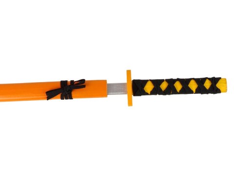 Drewniany Miecz Pomarańczowy Rekwizyt Dla Rycerza 73 cm Drewniany Miecz Pomarańczowy Rekwizyt Dla Rycerza 73 cm