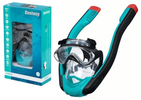 Maska Do nurkowania Pełnotwarzowa Maska Do Snorkelingu L/XL Bestway 24058 Maska Do nurkowania Pełnotwarzowa Maska Do Snorkelingu L/XL Bestway 24058