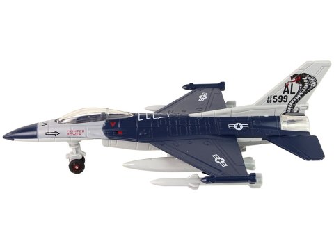 Samolot Napęd Frykcyjny Światła Dźwięki 1:72 Granatowy Samolot Napęd Frykcyjny Światła Dźwięki 1:72 Granatowy