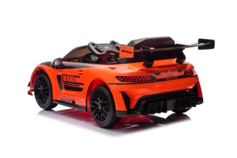 Auto Na Akumulator Mercedes AMG GT3 Pomarańczowy Auto Na Akumulator Mercedes AMG GT3 Pomarańczowy