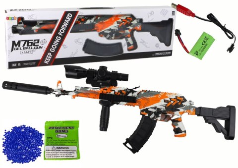 Karabin Pomarańczowy Pistolet Na Kulki Żelowe AMT Karabin Pomarańczowy Pistolet Na Kulki Żelowe AMT