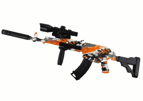Karabin Pomarańczowy Pistolet Na Kulki Żelowe AMT Karabin Pomarańczowy Pistolet Na Kulki Żelowe AMT