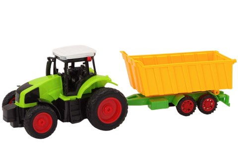 Traktor Z Przyczepą Zdalnie Sterowany RC 1:16 Pilot Zielony Traktor Z Przyczepą Zdalnie Sterowany RC 1:16 Pilot Zielony