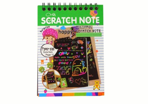 Zdrapywanka Notes Dla Dzieci Zielony Zdrapywanka Notes Dla Dzieci Zielony