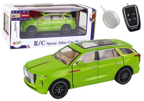 Aluminiowy Model Samochodu RC 1:24 C Kolor Zielony Aluminiowy Model Samochodu RC 1:24 C Kolor Zielony