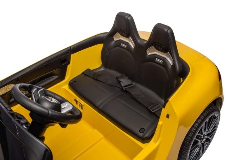 Auto Na Akumulator Mercedes AMG SL63 Żółty Lakierowany Auto Na Akumulator Mercedes AMG SL63 Żółty Lakierowany