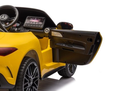 Auto Na Akumulator Mercedes AMG SL63 Żółty Lakierowany Auto Na Akumulator Mercedes AMG SL63 Żółty Lakierowany