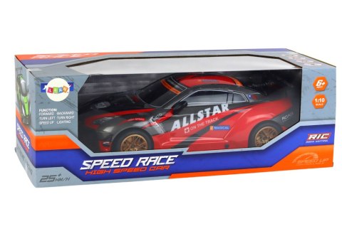 Duże Auto Sportowe Zdalnie Sterowane 1:10 Czerwone Duże Auto Sportowe Zdalnie Sterowane 1:10 Czerwone