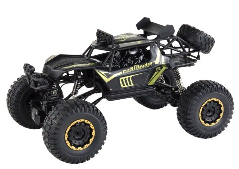 Duże Auto Zdalnie Sterowane W Skali 1:8 Sterowanie 2.4G Czarne Duże Auto Zdalnie Sterowane W Skali 1:8 Sterowanie 2.4G Czarne