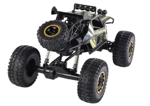 Duże Auto Zdalnie Sterowane W Skali 1:8 Sterowanie 2.4G Czarne Duże Auto Zdalnie Sterowane W Skali 1:8 Sterowanie 2.4G Czarne