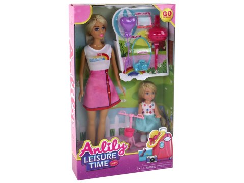Lalki Dla Dzieci Anlily Mama i Córka Blond Włosy Hulajnoga 8 El. Lalki Dla Dzieci Anlily Mama i Córka Blond Włosy Hulajnoga 8 El.