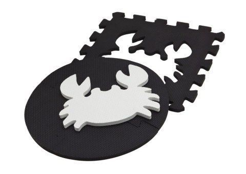 Miękkie Puzzle Mata Kontrastowa Edukacyjna Pianka EVA Czarno-Białe 19 ele. Miękkie Puzzle Mata Kontrastowa Edukacyjna Pianka EVA Czarno-Białe 19 ele.