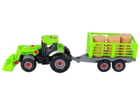 Traktor Ciągnik Do Skręcenia DIY Z Naczepą Maszyna Rolnicza Wkrętak Traktor Ciągnik Do Skręcenia DIY Z Naczepą Maszyna Rolnicza Wkrętak