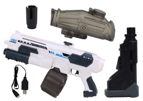 Pistolet Karabin Wodny Biały Na Wodę Automat M416 Akumulatorowy Pistolet Karabin Wodny Biały Na Wodę Automat M416 Akumulatorowy