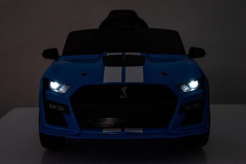 Pojazd na Akumulator Ford Mustang GT500 Shelby Niebieski Pojazd na Akumulator Ford Mustang GT500 Shelby Niebieski