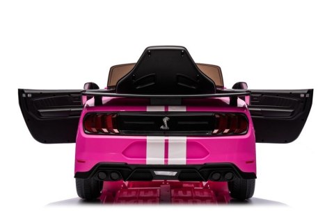 Pojazd na Akumulator Ford Mustang GT500 Shelby Różowy Pojazd na Akumulator Ford Mustang GT500 Shelby Różowy