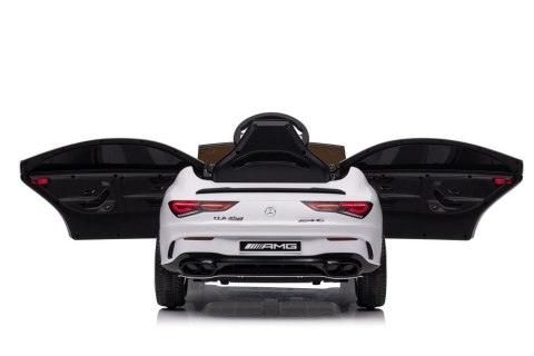 Auto Na Akumulator Mercedes CLA 45s AMG Biały 4x4 Auto Na Akumulator Mercedes CLA 45s AMG Biały 4x4