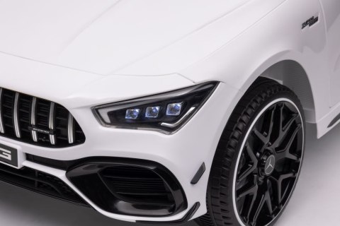 Auto Na Akumulator Mercedes CLA 45s AMG Biały 4x4 Auto Na Akumulator Mercedes CLA 45s AMG Biały 4x4