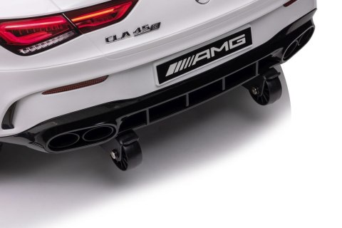 Auto Na Akumulator Mercedes CLA 45s AMG Biały 4x4 Auto Na Akumulator Mercedes CLA 45s AMG Biały 4x4