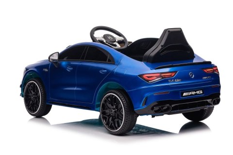 Auto Na Akumulator Mercedes CLA 45s AMG Niebieski Lakierowany 4x4 Auto Na Akumulator Mercedes CLA 45s AMG Niebieski Lakierowany 4x4