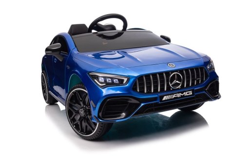 Auto Na Akumulator Mercedes CLA 45s AMG Niebieski Lakierowany 4x4 Auto Na Akumulator Mercedes CLA 45s AMG Niebieski Lakierowany 4x4