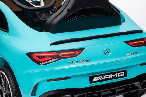 Auto Na Akumulator Mercedes CLA 45s AMG Turkusowy 4x4 Auto Na Akumulator Mercedes CLA 45s AMG Turkusowy 4x4