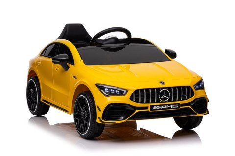 Auto Na Akumulator Mercedes CLA 45s AMG Żółty 4x4 Auto Na Akumulator Mercedes CLA 45s AMG Żółty 4x4