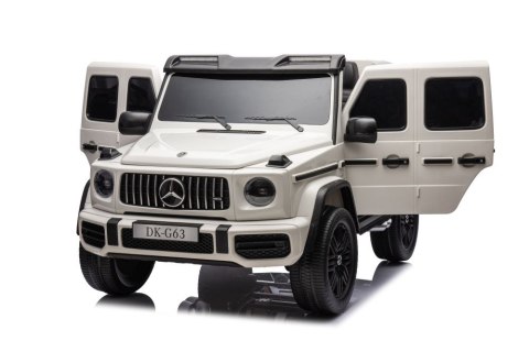 Auto Na Akumulator Mercedes G63 XXL Biały 24V Auto Na Akumulator Mercedes G63 XXL Biały 24V