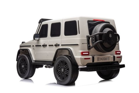 Auto Na Akumulator Mercedes G63 XXL Biały 24V Auto Na Akumulator Mercedes G63 XXL Biały 24V