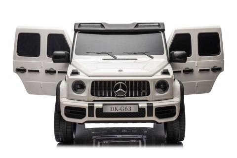Auto Na Akumulator Mercedes G63 XXL Biały 4x4 Auto Na Akumulator Mercedes G63 XXL Biały 4x4