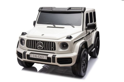 Auto Na Akumulator Mercedes G63 XXL Biały 4x4 Auto Na Akumulator Mercedes G63 XXL Biały 4x4