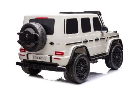 Auto Na Akumulator Mercedes G63 XXL Biały 4x4 Auto Na Akumulator Mercedes G63 XXL Biały 4x4