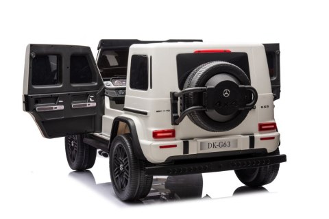 Auto Na Akumulator Mercedes G63 XXL Biały 4x4 Auto Na Akumulator Mercedes G63 XXL Biały 4x4