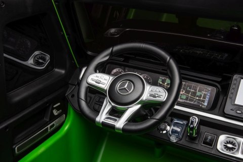 Auto Na Akumulator Mercedes G63 XXL Zielony Lakierowany 4x4 Auto Na Akumulator Mercedes G63 XXL Zielony Lakierowany 4x4