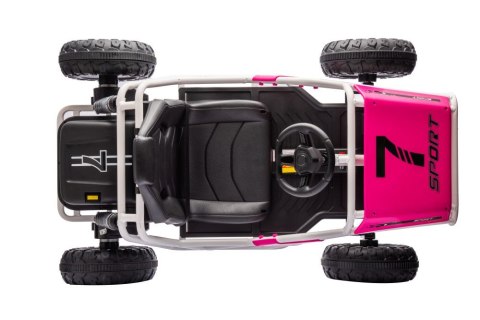 Auto Na Akumulator Buggy A8812 Różowe 24V Auto Na Akumulator Buggy A8812 Różowe 24V
