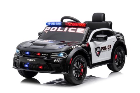 Auto Na Akumulator Dodge Charger Policyjny Czarny Auto Na Akumulator Dodge Charger Policyjny Czarny