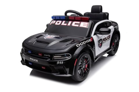 Auto Na Akumulator Dodge Charger Policyjny Czarny Auto Na Akumulator Dodge Charger Policyjny Czarny