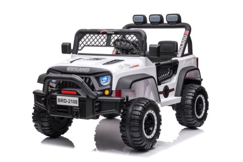 Auto Na Akumulator Jeep Geoland BRD-2108 Biały 24V 4x4 Auto Na Akumulator Jeep Geoland BRD-2108 Biały 24V 4x4