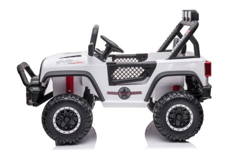 Auto Na Akumulator Jeep Geoland BRD-2108 Biały 24V 4x4 Auto Na Akumulator Jeep Geoland BRD-2108 Biały 24V 4x4