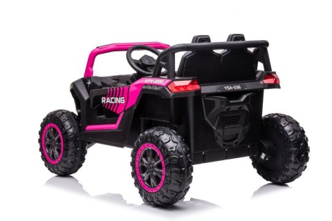 Auto Na Akumulator YSA036 Różowy 4x4 Auto Na Akumulator YSA036 Różowy 4x4