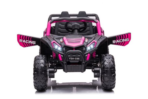 Auto Na Akumulator YSA036 Różowy 4x4 Auto Na Akumulator YSA036 Różowy 4x4