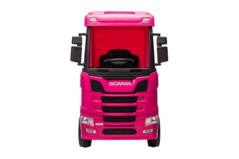 Auto Na Akumulator Scania 500R HL698 Różowe 4x4 Auto Na Akumulator Scania 500R HL698 Różowe 4x4