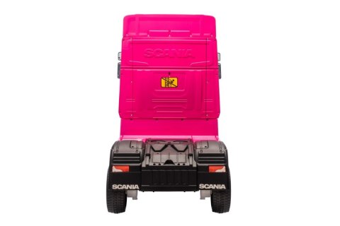 Auto Na Akumulator Scania 500R HL698 Różowe 4x4 Auto Na Akumulator Scania 500R HL698 Różowe 4x4