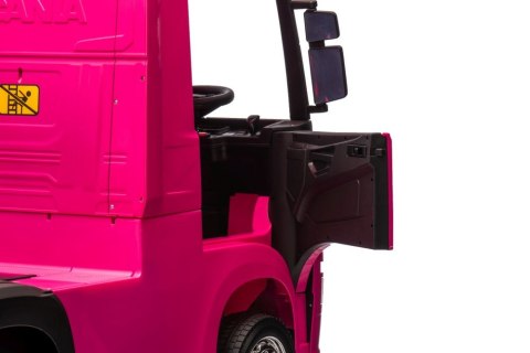 Auto Na Akumulator Scania 500R HL698 Różowe 4x4 Auto Na Akumulator Scania 500R HL698 Różowe 4x4