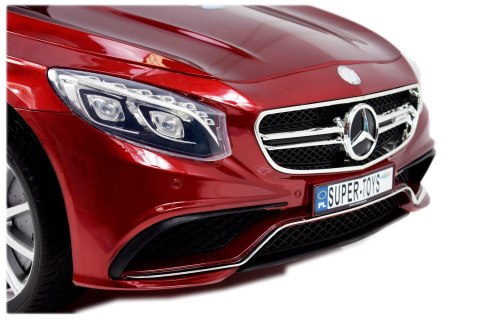 MERCEDES S63 AMG LICENCJA,LAKIER, MIĘKKIE KOŁA EVA FULL OPCJA/HL169 MERCEDES S63 AMG LICENCJA,LAKIER, MIĘKKIE KOŁA EVA FULL OPCJA/HL169