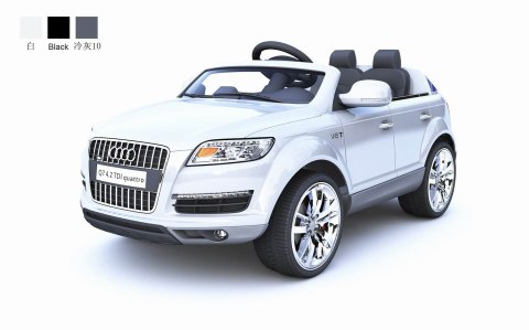 ORYGINALNE AUDI Q7 DWA SILNIKI, AMORTYZATORY PILOT, LICENCJA, 3 PRĘDKOŚCI ORYGINALNE AUDI Q7 DWA SILNIKI, AMORTYZATORY PILOT, LICENCJA, 3 PRĘDKOŚCI