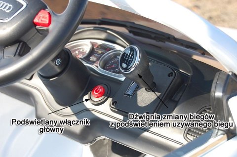 ORYGINALNE AUDI Q7 DWA SILNIKI, AMORTYZATORY PILOT, LICENCJA, 3 PRĘDKOŚCI ORYGINALNE AUDI Q7 DWA SILNIKI, AMORTYZATORY PILOT, LICENCJA, 3 PRĘDKOŚCI