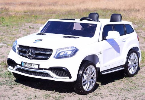 MERCEDES GLS 63, 4 SILNIKI, 2X12 V, MIĘKKIE KOŁA, MIĘKKIE SIEDZENIE, KLIMATYZACJA DLA 2 DZIECI/HL228 MERCEDES GLS 63, 4 SILNIKI, 2X12 V, MIĘKKIE KOŁA, MIĘKKIE SIEDZENIE, KLIMATYZACJA DLA 2 DZIECI/HL228