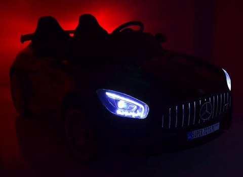 MERCEDES DWUOSOBOWY GT R 4x4, MIĘKKIE KOŁA EVA, MIĘKKIE SIEDZENIE FULL OPCJA/HL289 MERCEDES DWUOSOBOWY GT R 4x4, MIĘKKIE KOŁA EVA, MIĘKKIE SIEDZENIE FULL OPCJA/HL289