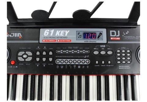 Keyboard Organy 328-06 Mikrofon Zasilacz Różowe Keyboard Organy 328-06 Mikrofon Zasilacz Różowe